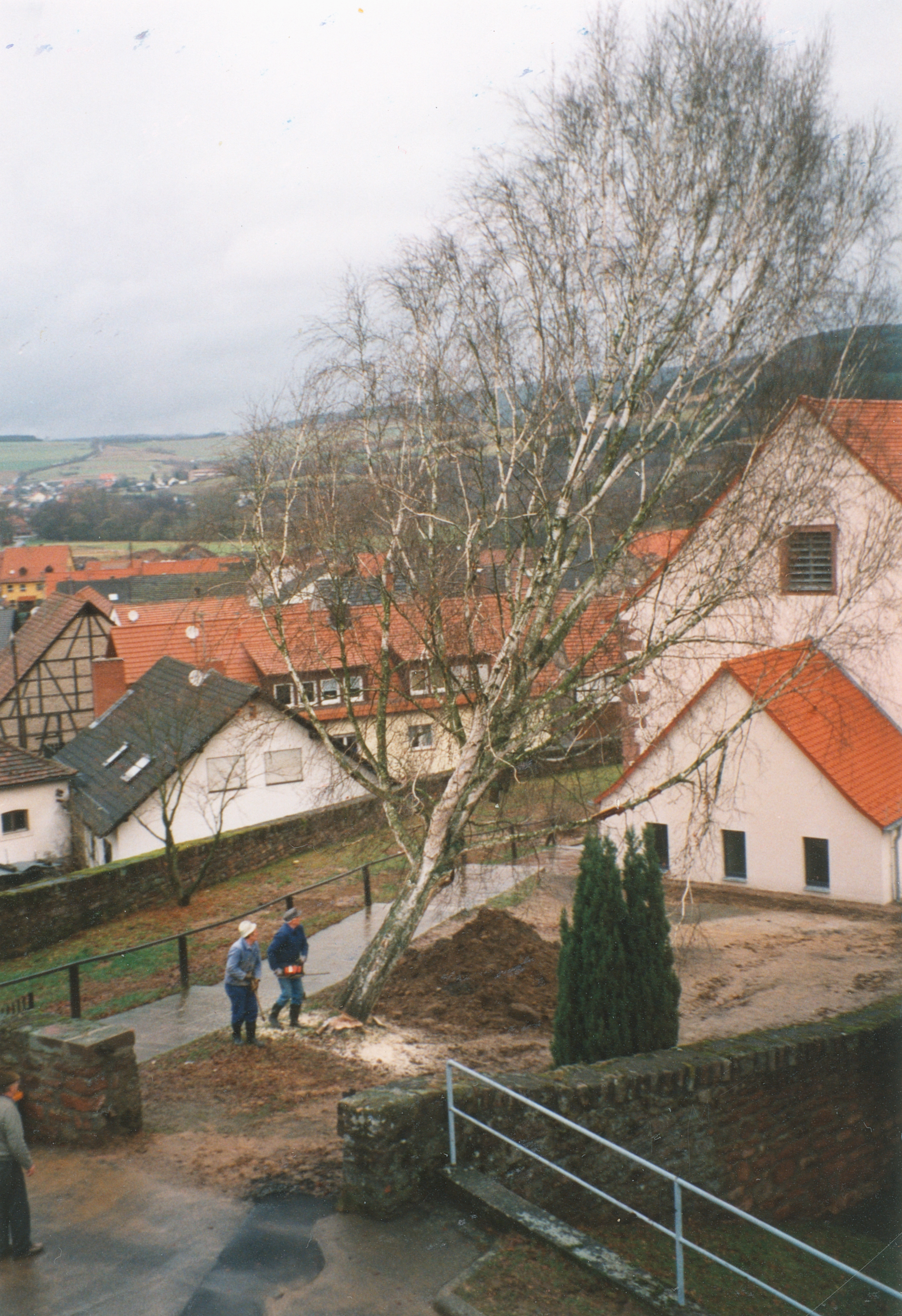 Renovierung der ev. Kirche